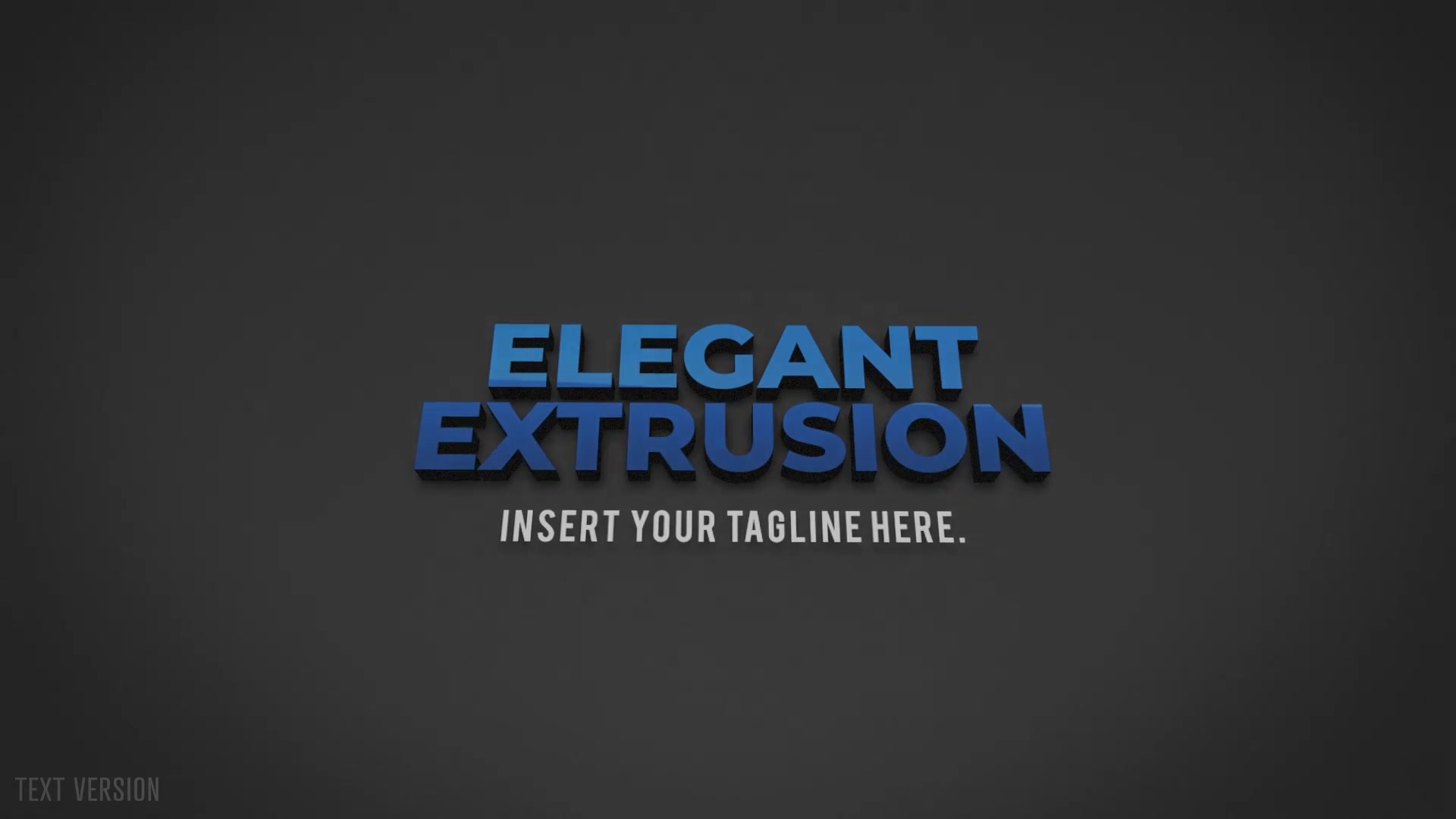 Elegant Extrusion 3D Logo | Drag and drop MOGRT for Premiere Videohive 31347117 Premiere Pro Image 12