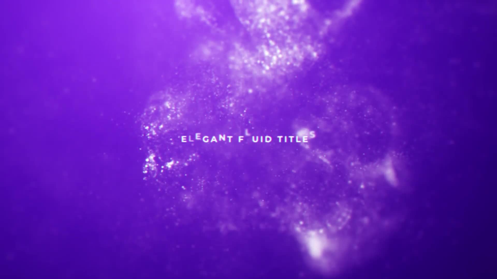 Elegant Fluid Titles Videohive 29197619 After Effects Image 1