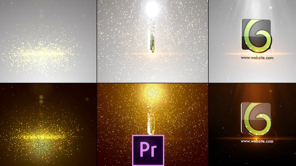 Elegant Glitters Logo Premiere Pro - 33886396 Videohive Download