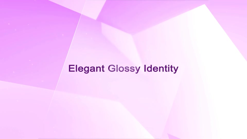 Elegant Glossy Identity - Download Videohive 9110508