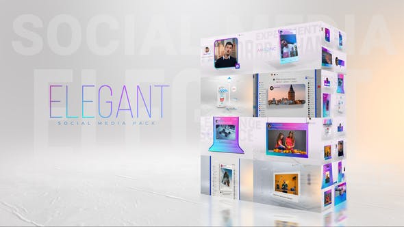 Elegant I Social Media Pack - Videohive Download 30386619