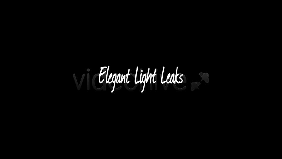 Elegant Light Leaks 2 Videohive 6484947 Motion Graphics Image 1
