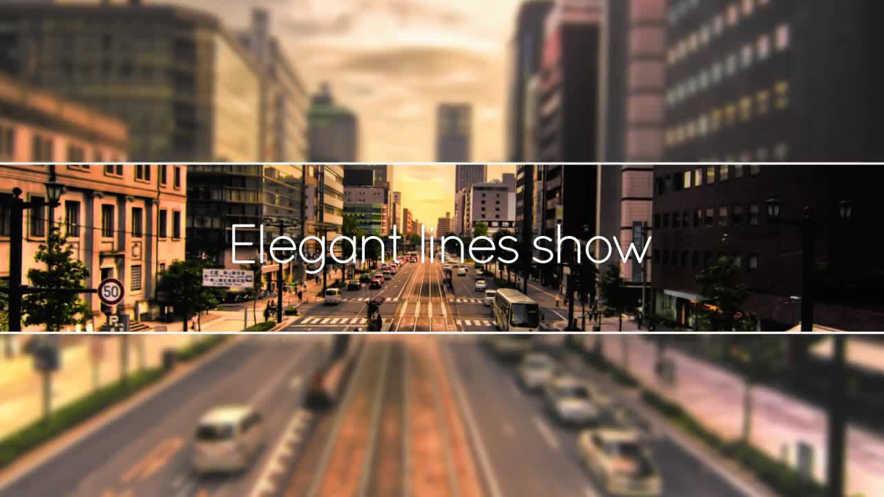 Elegant Lines Show - Download Videohive 8977593