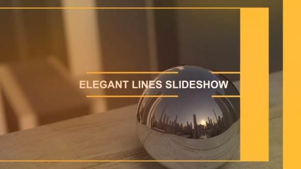 Elegant Lines Slideshow - Download 15134683 Videohive