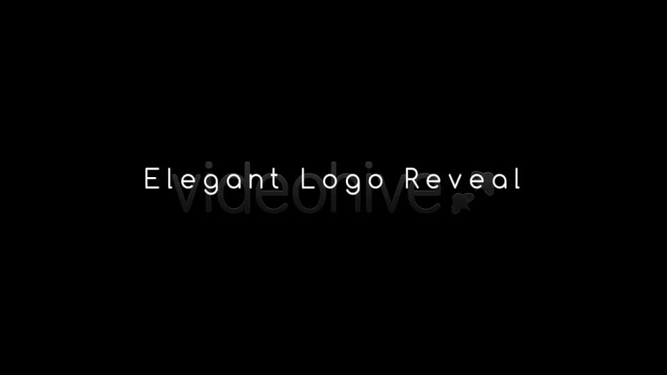 Elegant Logo Reveal Videohive 2892546 After Effects Image 1