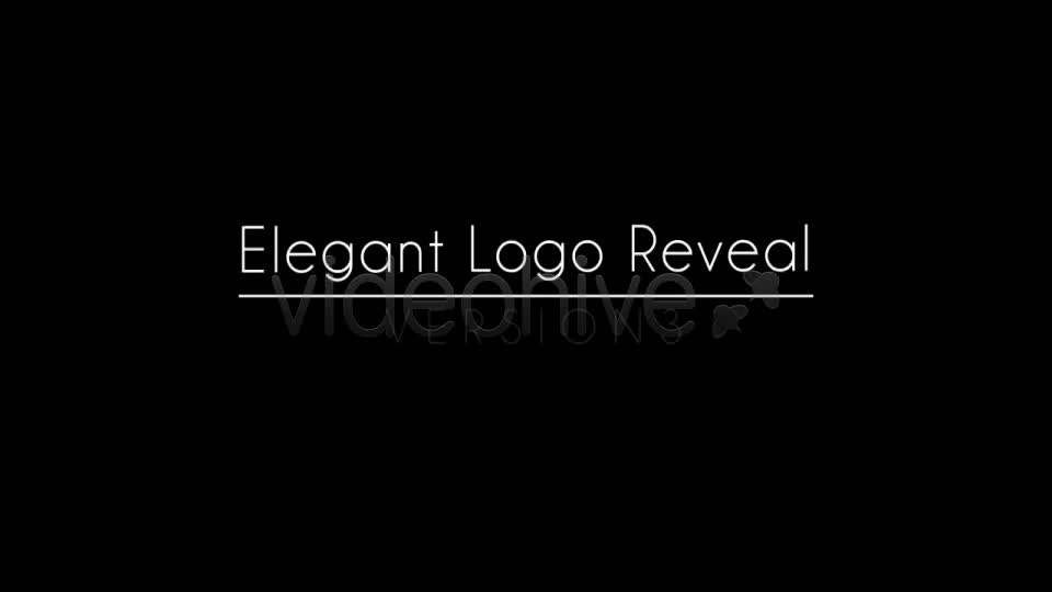 Elegant Logo Reveal V3 Videohive 4737785 After Effects Image 1