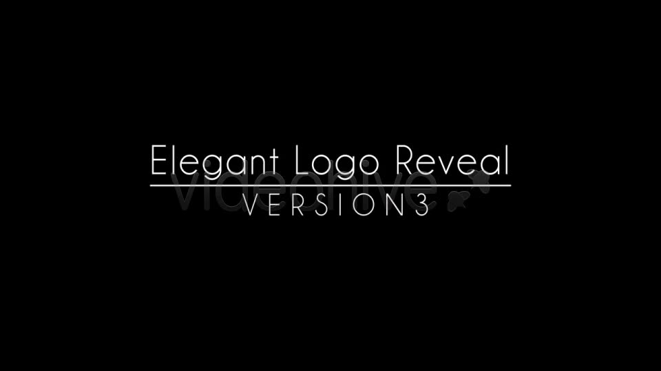 Elegant Logo Reveal V3 Videohive 4737785 After Effects Image 2