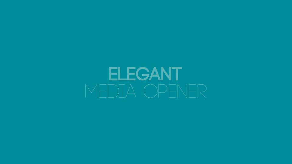 Elegant Media Opener Videohive 10968633 After Effects Image 2