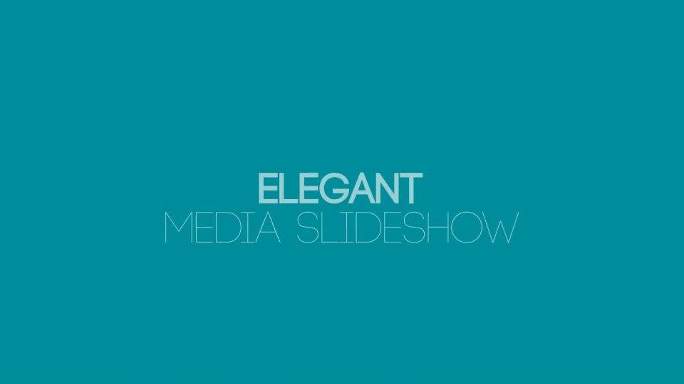 Elegant Media Slideshow Videohive 11797553 After Effects Image 1