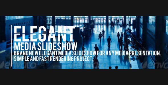 Elegant Media Slideshow - Download Videohive 11797553