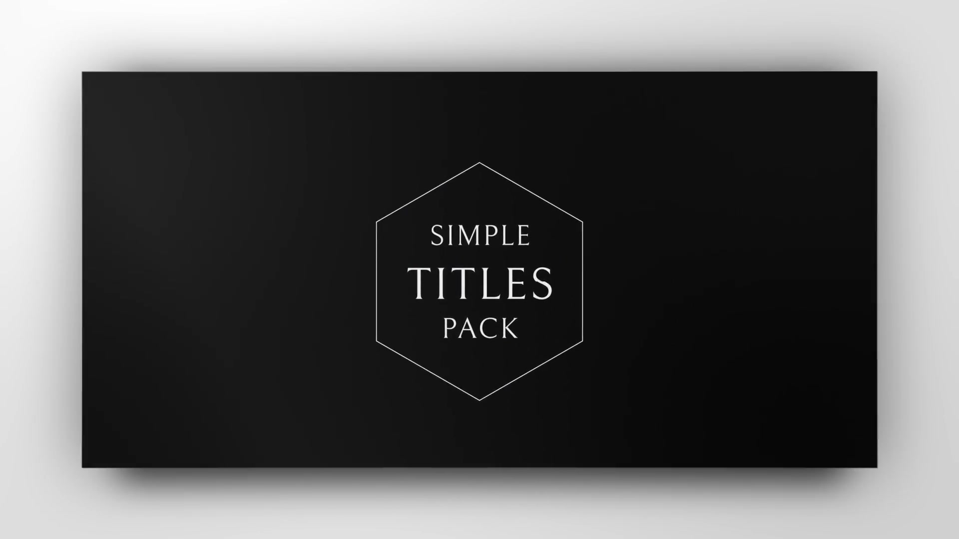 Elegant Minimal Titles Pack Videohive 23603067 After Effects Image 6
