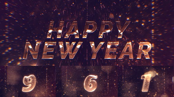 Elegant New Years Eve Countdown - 35401501 Videohive Download