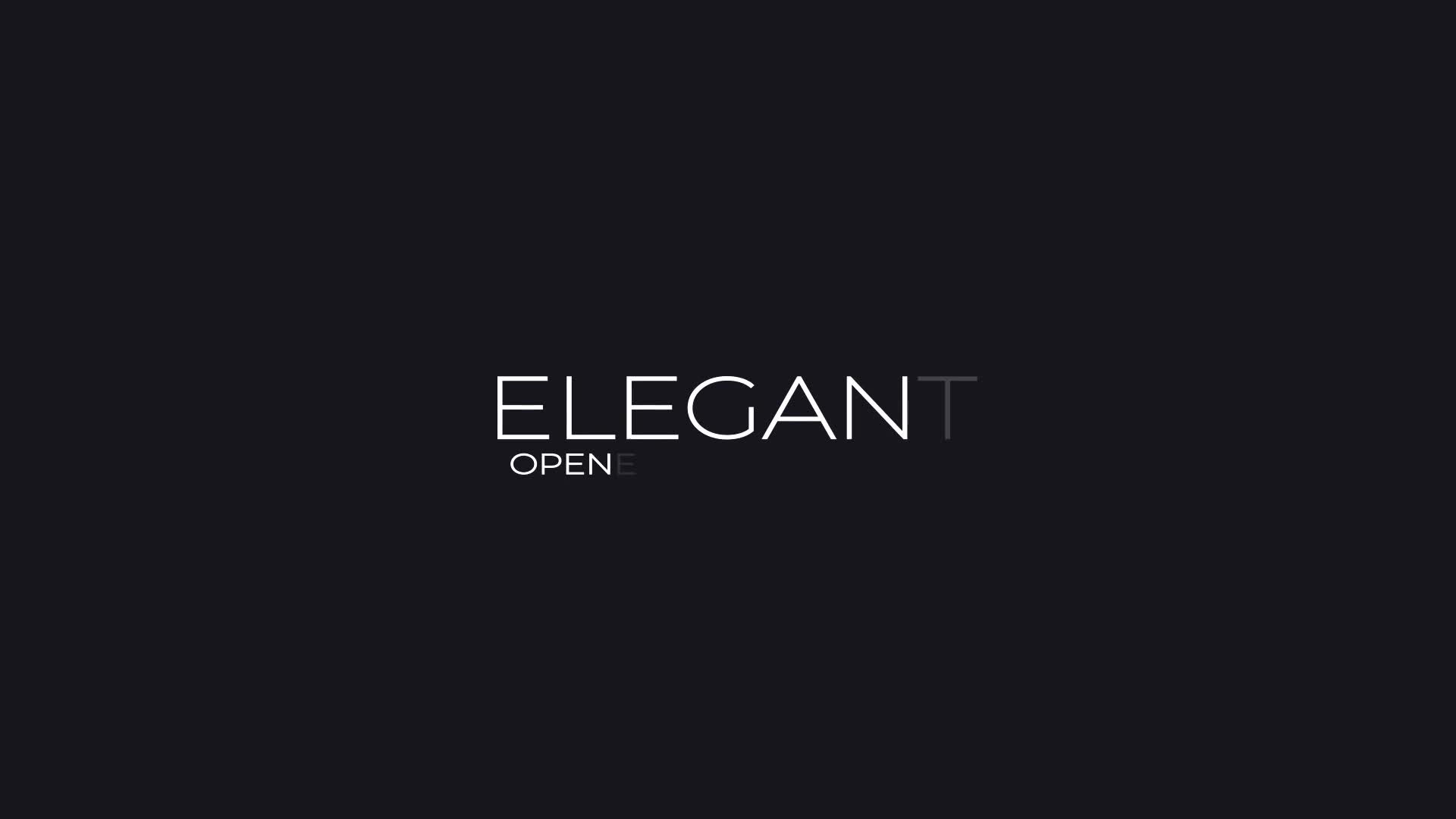 Elegant Opener For After Effects Videohive 38007595 After Effects Image 1