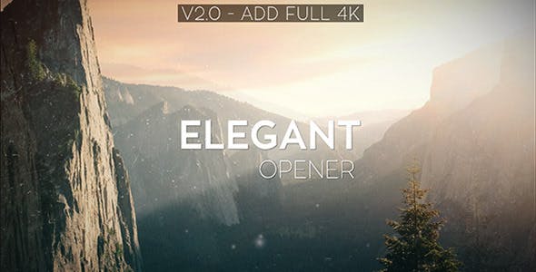 Elegant Opener - Videohive Download 12649976