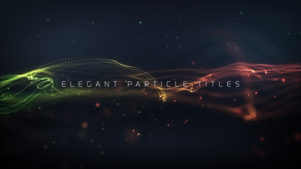 Elegant Particle Titles - Download Videohive 20159683