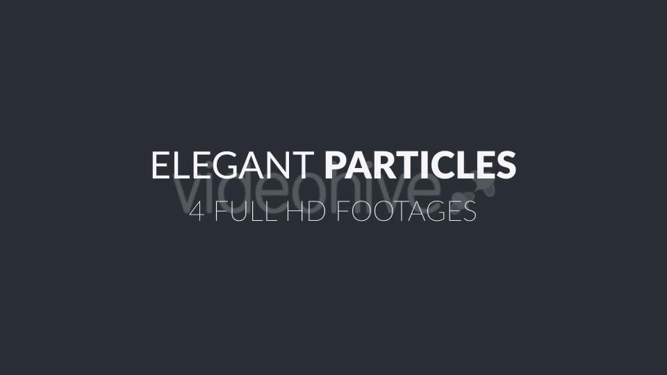 Elegant Particles Videohive 9802815 Motion Graphics Image 2