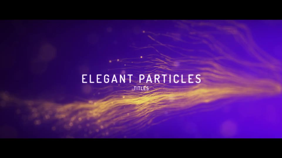 Elegant Particles Titles Videohive 20515493 After Effects Image 2