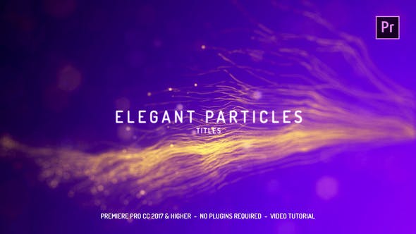 Elegant Particles Titles Mogrt - 21997579 Download Videohive