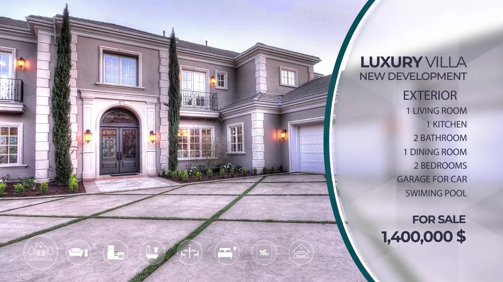 Elegant Real Estate Presentation MOGRT Videohive 36379673 Premiere Pro Image 2