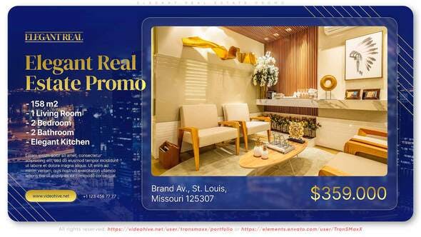 Elegant Real Estate Promo - 30553678 Download Videohive