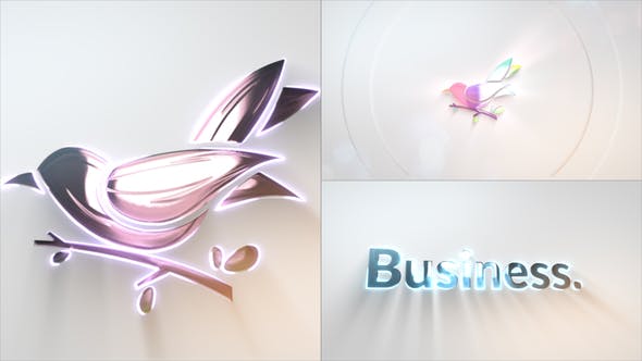 Elegant Reflection Logo Reveal - 34616154 Videohive Download