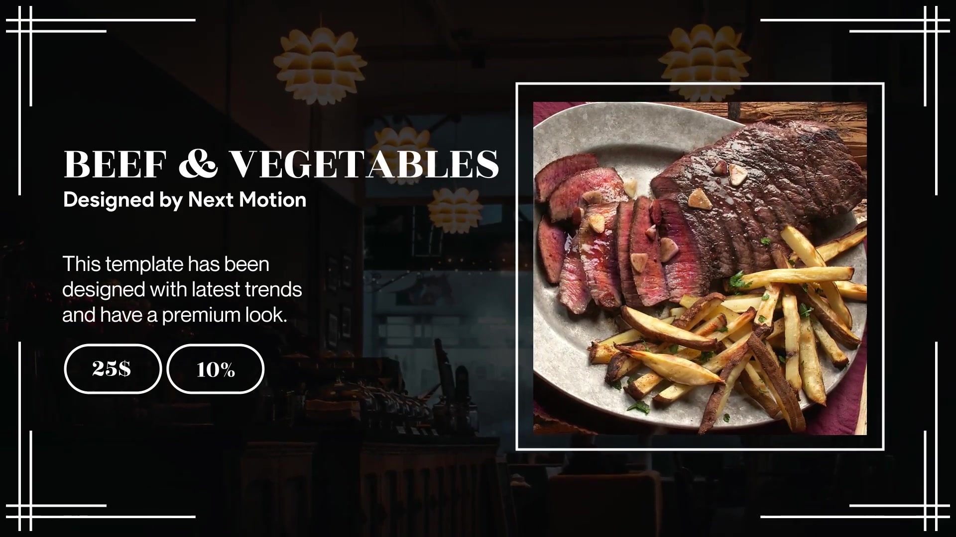 Elegant Restaurant Menu | MOGRT Videohive 38868627 Premiere Pro Image 5