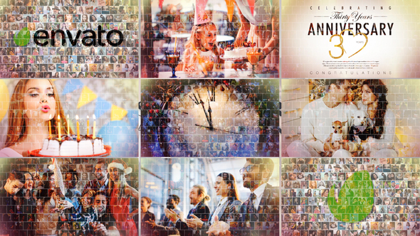 Elegant Slideshow Mosaic Photo Reveal - Download Videohive 22744632