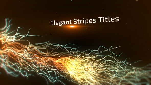 Elegant Stripes Titles - Download Videohive 16825589