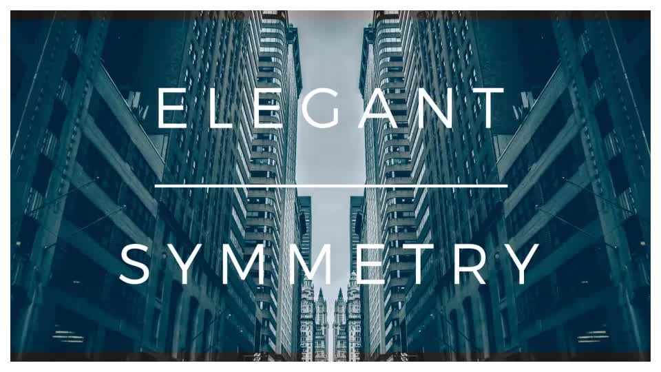 Elegant Symmetry - Download Videohive 12437890