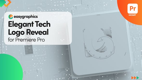 Elegant Tech Logo Reveal for Premiere Pro - Videohive Download 32624062