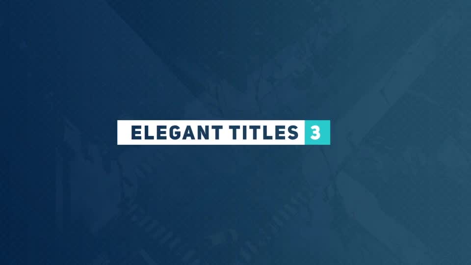 Elegant Titles 3 - Download Videohive 19288673