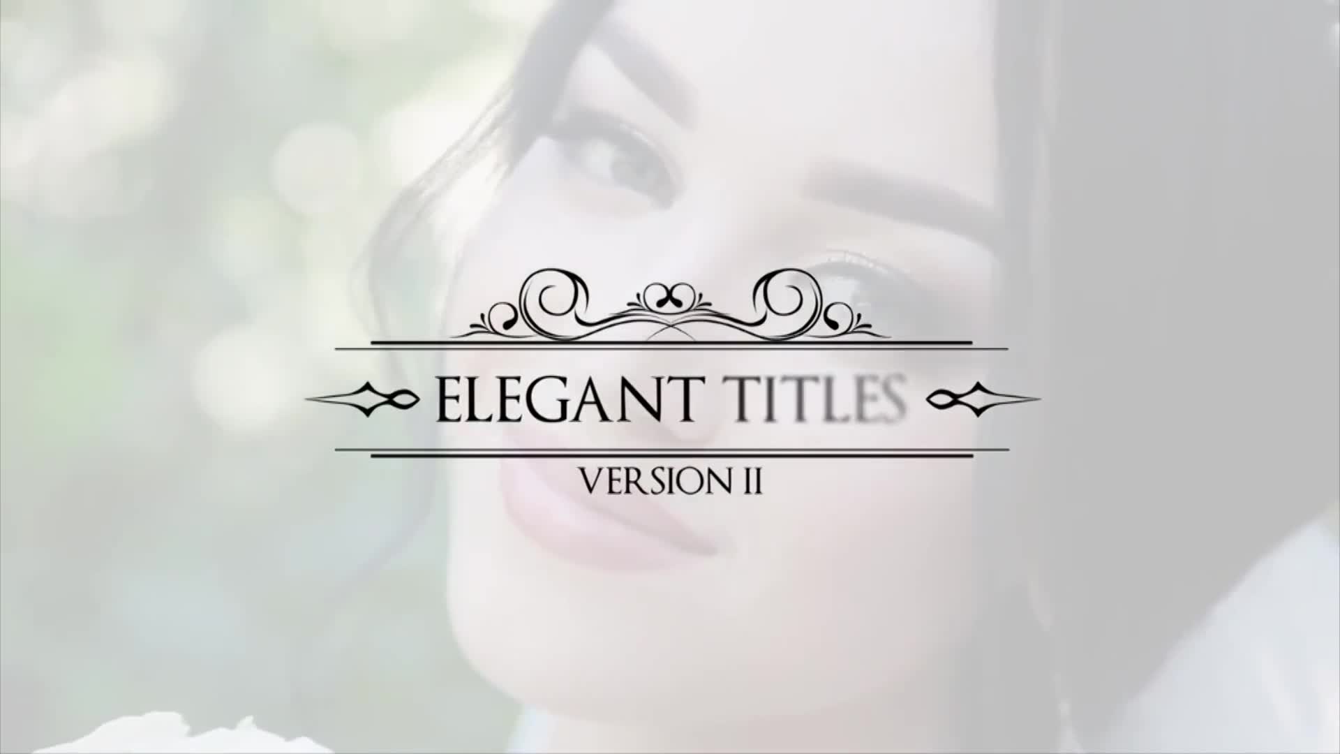 Elegant Titles V2 Videohive 31625584 After Effects Image 2