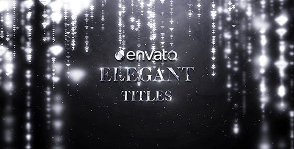 Elegant Titles - Videohive Download 20211631