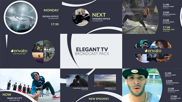 Elegant TV Business Broadcast Pack - Download Videohive 17997456