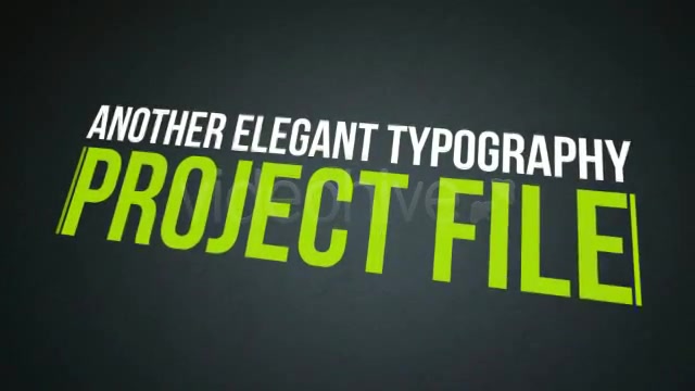 Elegant Typography V2 Videohive 2950403 After Effects Image 3