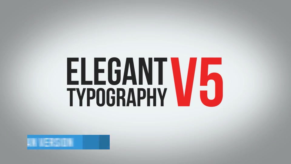 Elegant Typography V5 Videohive 7373155 After Effects Image 13