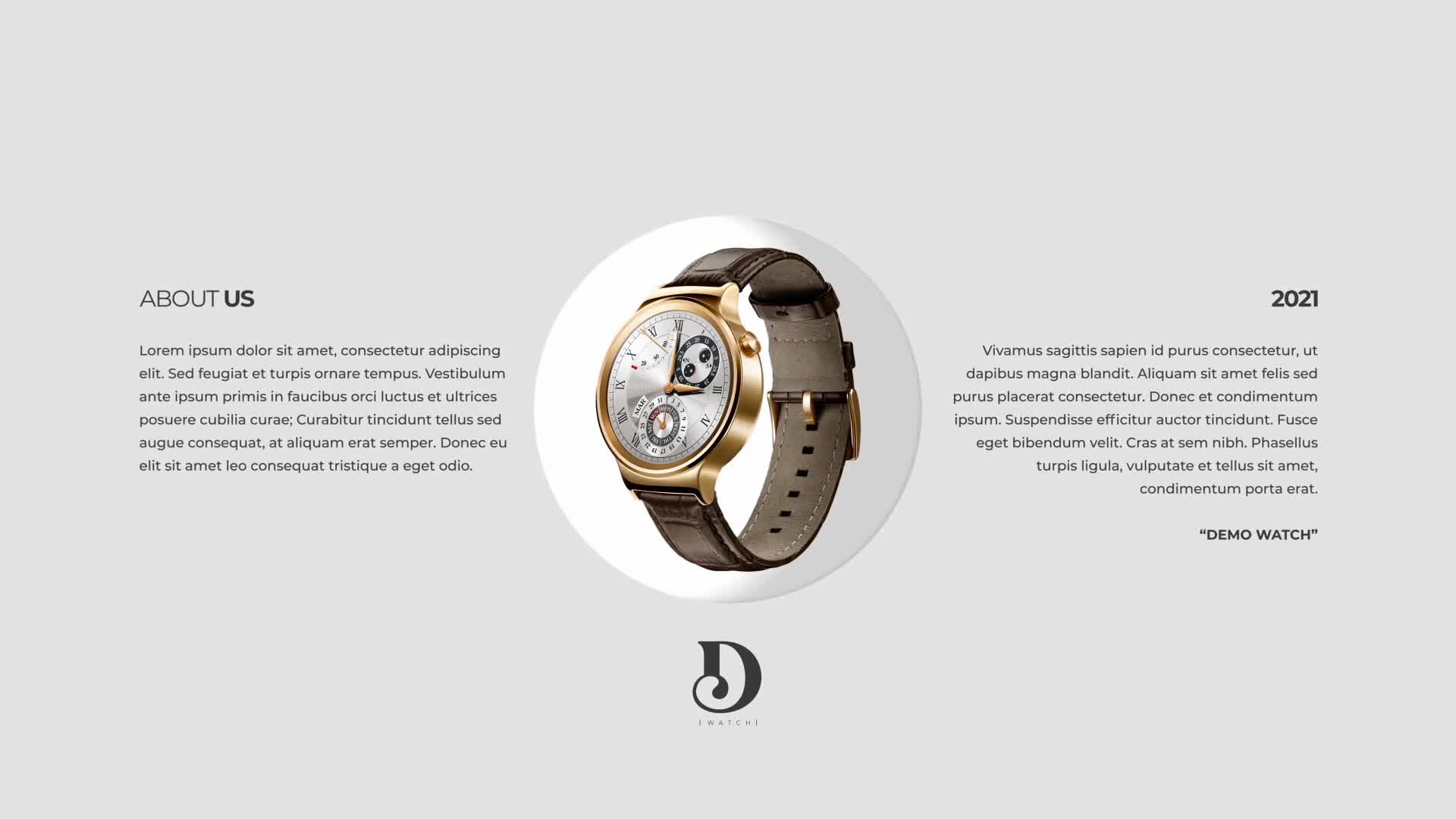 Elegant Watch Product Showcase Videohive 31868983 After Effects Image 2