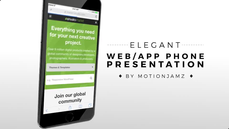 Elegant Web / App Phone Presentation - Download Videohive 19053957
