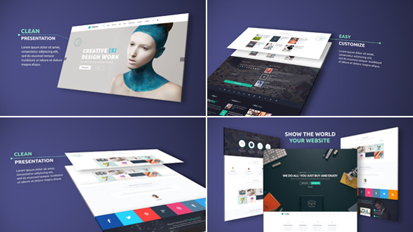 Elegant Website Presentation - Download Videohive 17772049