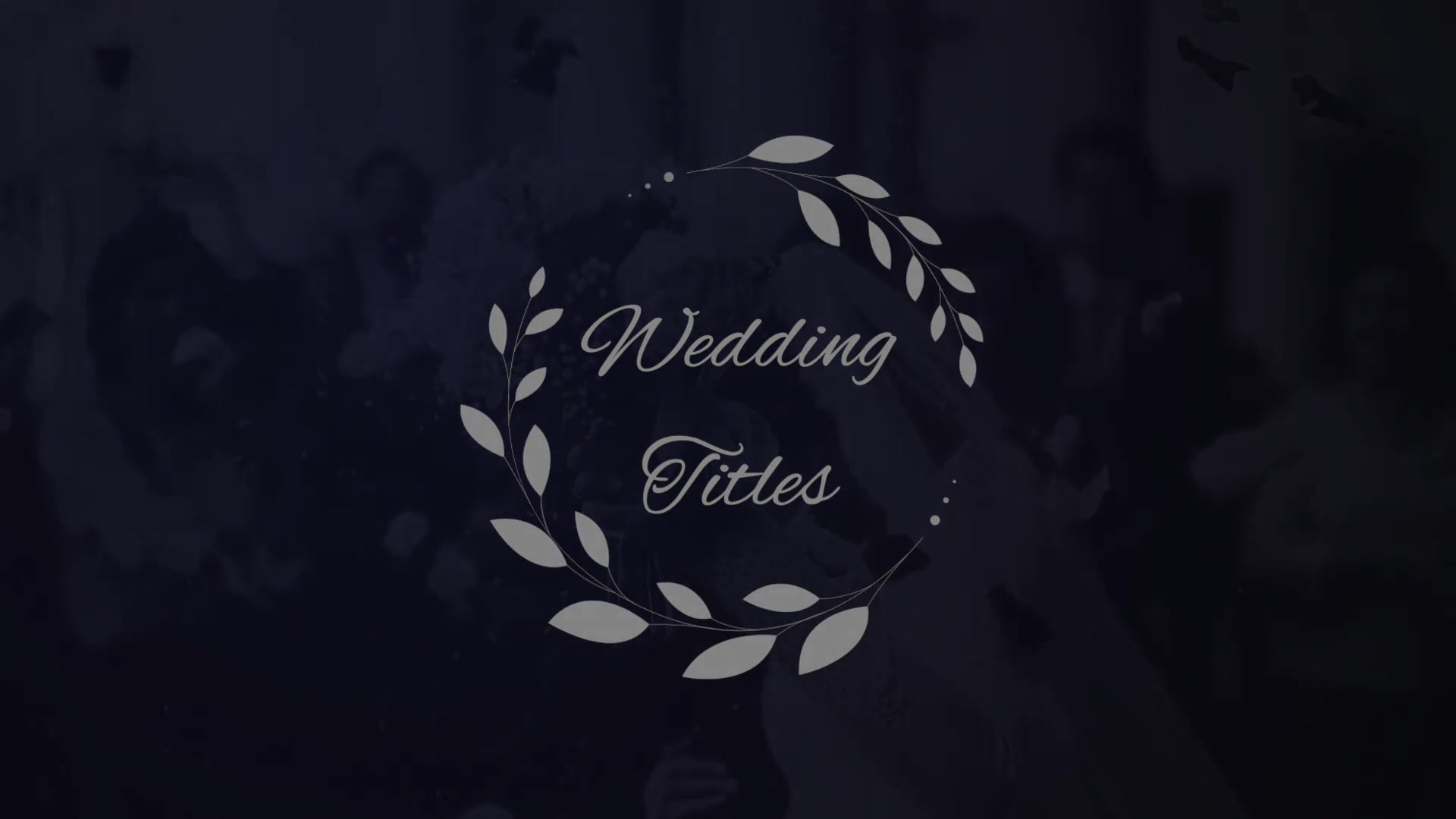 Elegant Wedding Titles Videohive 27035892 Apple Motion Image 13