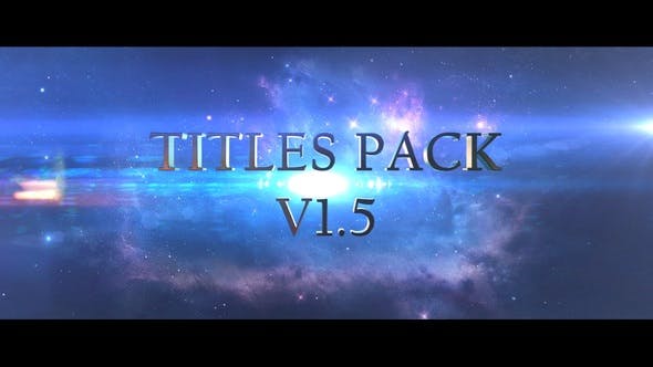 Element 3D Titles Pack - Download Videohive 3845483