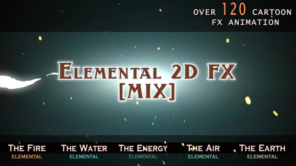Mix Project. 2d FX Magic. 2 Elements. Element 2d