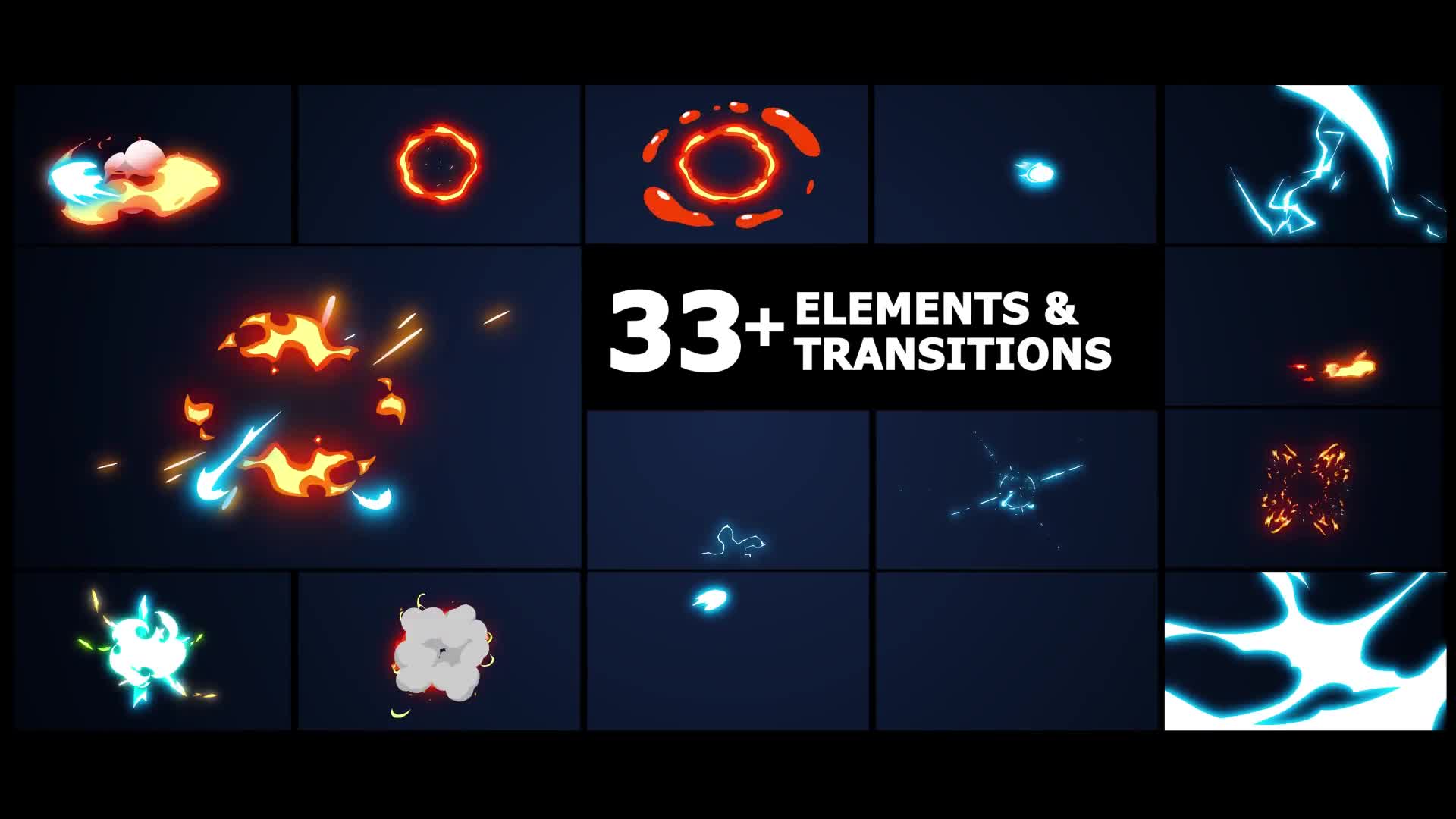 Elements And Transitions | After Effects Videohive 37915558 After Effects Image 1