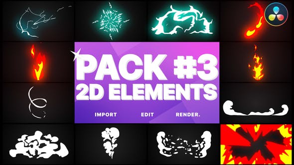 Elements Pack 03 | DaVinci Resolve - 34222215 Download Videohive