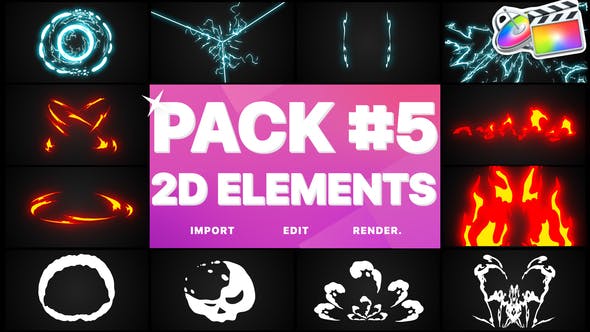 Elements Pack 05 | FCPX - 25501637 Download Videohive