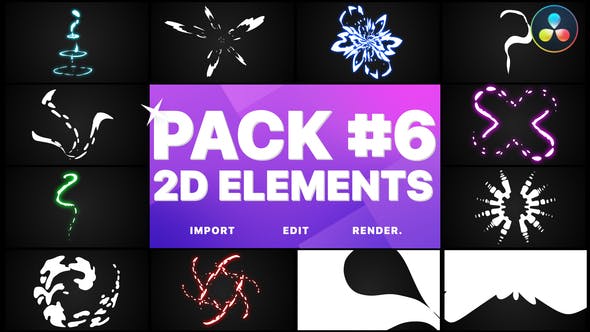 Elements Pack 06 | DaVinci Resolve - 32858388 Videohive Download