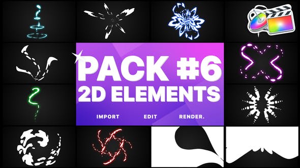 Elements Pack 06 | FCPX - 25953580 Videohive Download
