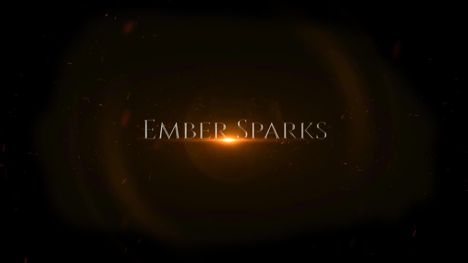 Ember Sparks Logo Reveal Videohive 24004025 Apple Motion Image 2