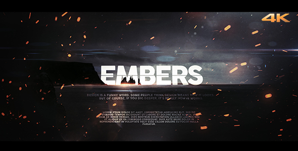 Embers Cinematic Trailer - Download Videohive 20159289