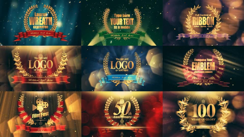 Emblem Generator Videohive 16438314 After Effects Image 13